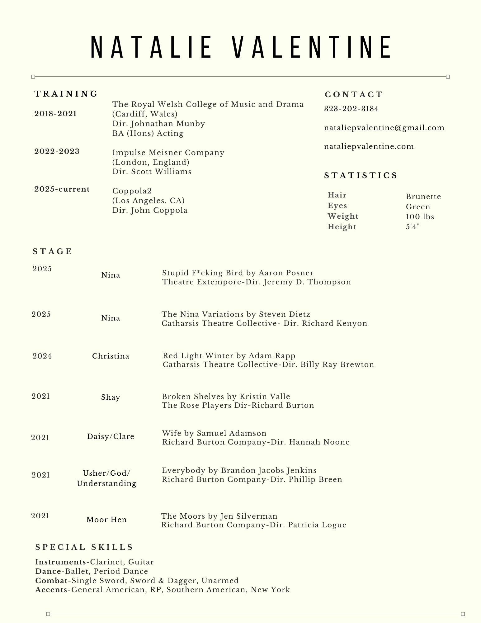 Preview of resume — click to download PDF